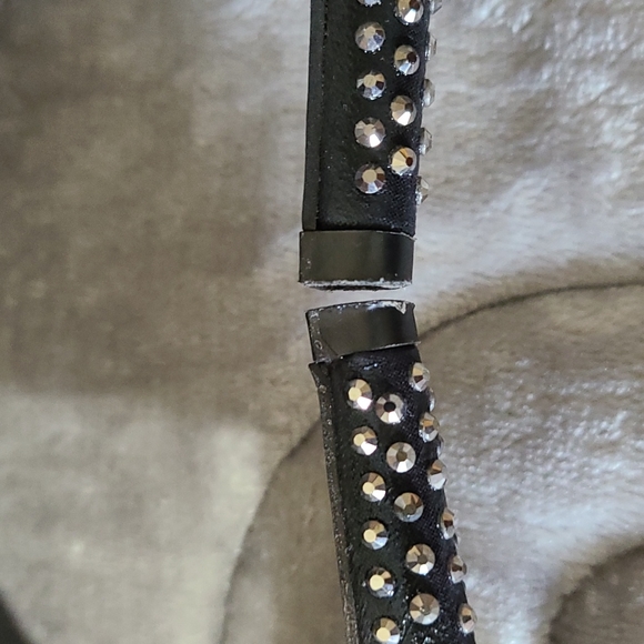 Black Rhinestone Heels - Picture 3 of 6